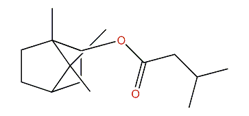 endo-1,7,7-Trimethylbicyclo[2.2.1]hept-2-yl 3-methylbutanoate